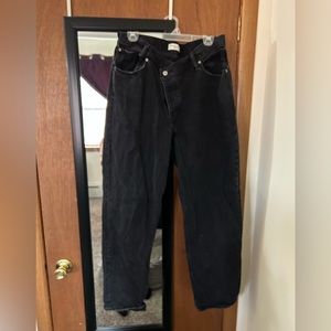 A&F the Dad High Rise jean